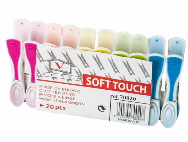 Pegs with Grip - 20 pz.